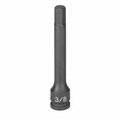 Eagle Tool Us Grey Pneumatic 0.38 in. Drive x 5 mm x 4 in. Length Hex Driver GY19054M